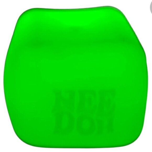 NeeDoh Nice Cube Glow -Sensory  with a Super Solid in The Dark One  Per Orden - Picture 7 of 9